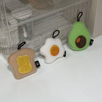 CouldNook Food Shaped Sponge Set - Colorful Scrubbing Faces And Hanging Loops