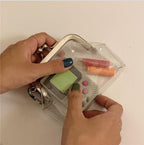 CouldNook Clear Kiss Lock Purse - Framed Opening And Side Charm