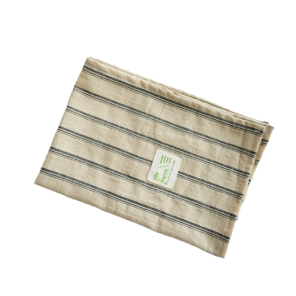 CouldNook Striped Kitchen Cloth - Hanging Loop And Sewn Label
