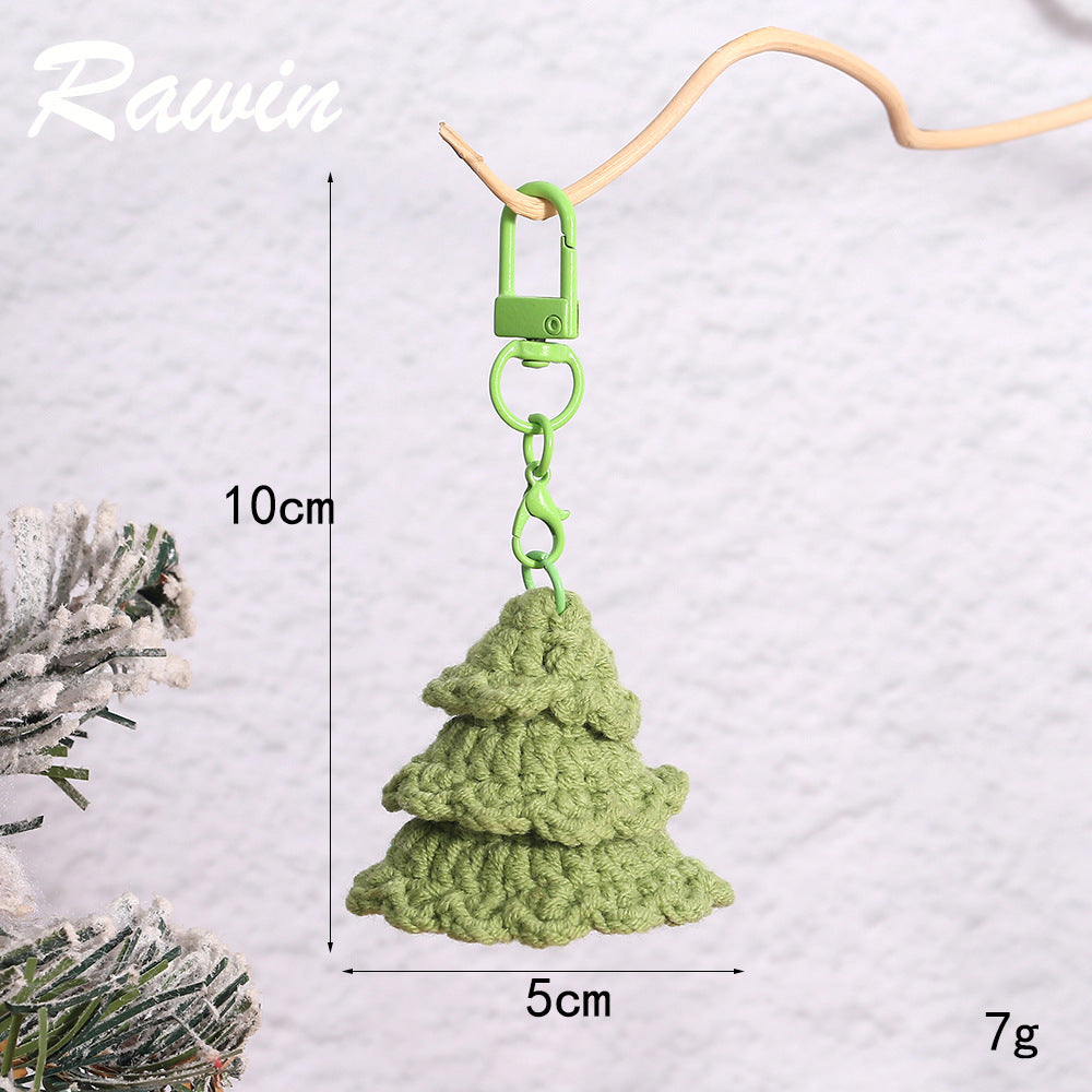 CouldNook Crochet Christmas Charm - Textured Shapes And Hanging Attachments