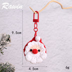 CouldNook Crochet Christmas Charm - Textured Shapes And Hanging Attachments