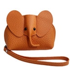 CouldNook Elephant Coin Pouch - Raised Ears And Wrist Strap
