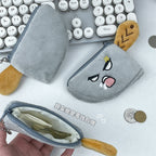 CouldNook Cleaver Coin Purse - Comic Expression And Soft Handle Shape