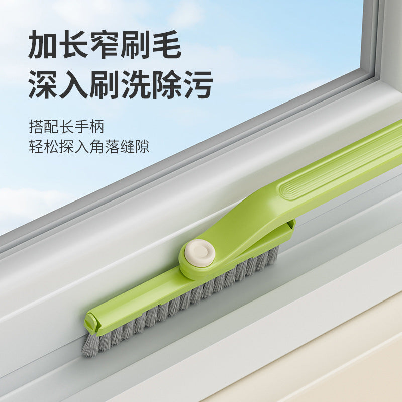 CouldNook Crevice Cleaning Brush - Rotating Head And Concealed Tweezer