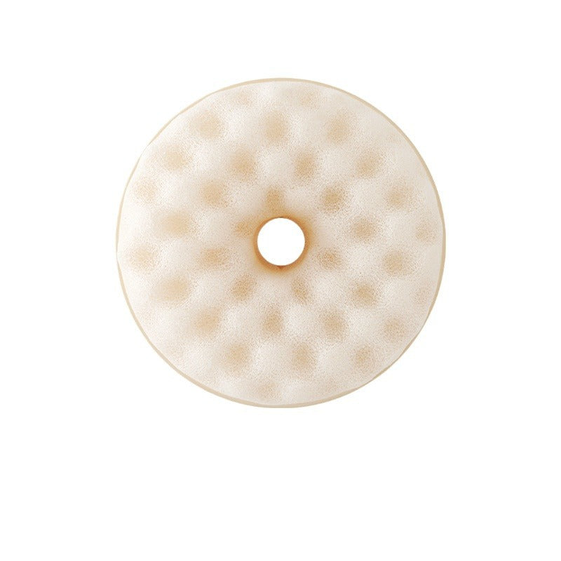 CouldNook Round Dish Sponge - Textured Faces And Separate Suction Holder