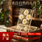 CouldNook Floral Resin Phone Stand - Clear Panels and Embedded Blooms