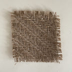 CouldNook Square Fake Linen Table Placemat - Cozy Corner Accent