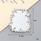 CouldNook Decorative Mirror Accessory - Sculpted Outlines And Ornamental Border Designs