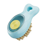CouldNook Fish Kitchen Cleaning Brush - Press Button And Liquid Reservoir