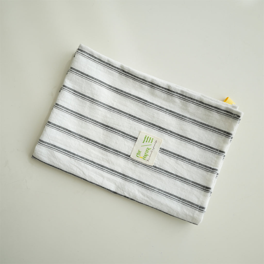 CouldNook Striped Kitchen Cloth - Hanging Loop And Sewn Label