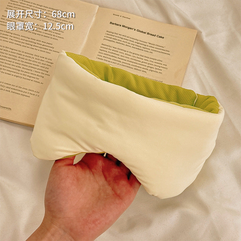 CouldNook Wraparound Sleep Mask - Broad Cotton Front And Adjustable Fastening
