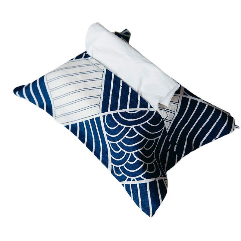 CouldNook Wave Pattern Tissue Box - Calm Sofa Side Accent