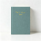 CouldNook The 6-Minute Gratitude Journal - Aesthetic Linen Cloth Diary (A5)