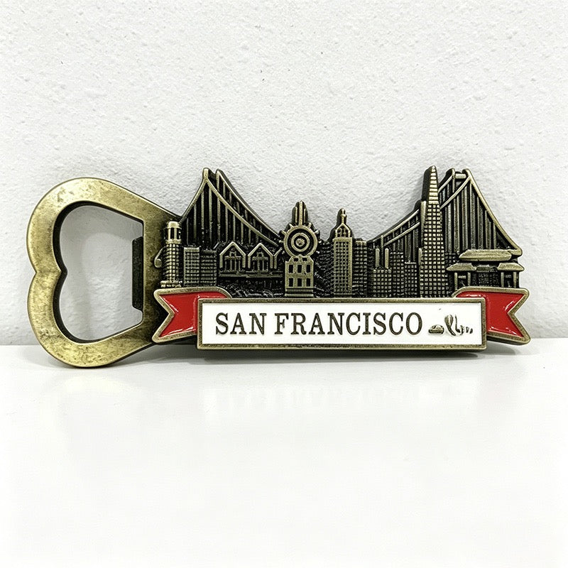 US Travel Souvenir Refrigerator Fridge Magnet - American Landmark Fridge Decor