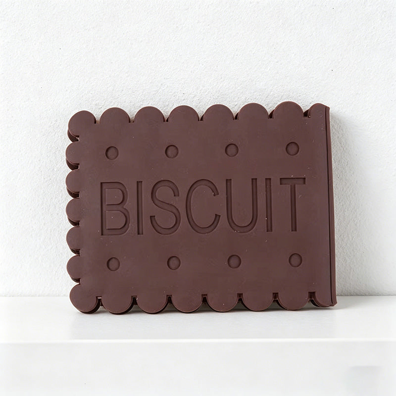 CouldNook Kawaii Scented Biscuit Pocket Notebook - Soft Rubber Memo Pad