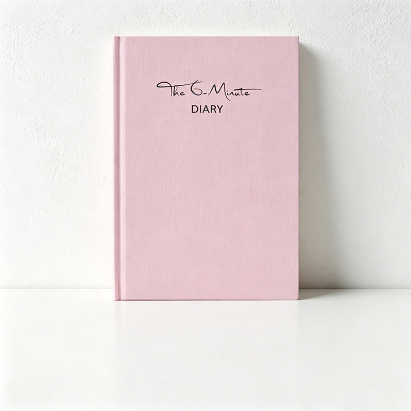 CouldNook The 6-Minute Gratitude Journal - Aesthetic Linen Cloth Diary (A5)