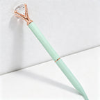 CouldNook Pen-Large Diamond Top Twist Retractable Metal Ballpoint Pen Custom Logo Gift Pen for Office Advertising School