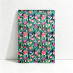 CouldNook Printed Oil-Resistant Cotton Table Napkins – Floral & Cartoon Fabric Table Linens