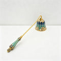 Enamel Vintage Candle Snuffer Candle Making Kits- Long Handle Candle Extinguisher Bell Tool