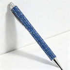 CouldNook Pen-Bling Bling Rhinestone Paved Retractable Metal Ballpoint Pen Luxury Gift Pen for Office School Wedding