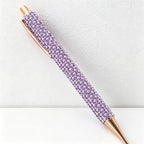 CouldNook Bling Rhinestone Ballpoint Pen - Sparkly Retractable Metal Pen (1.0mm)