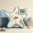 CouldNook Coastal Starfish Scented Candle - Ocean Themed Aromatherapy Gift