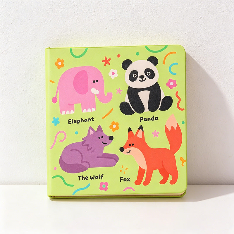CouldNook Kawaii Square Pocket Notebook - Faux Leather Blank Journal