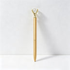 CouldNook Pen-Large Diamond Top Twist Retractable Metal Ballpoint Pen Custom Logo Gift Pen for Office Advertising School