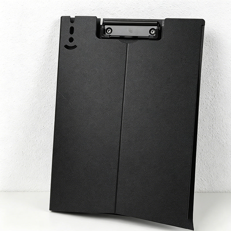 CouldNook Foldable A4 Clipboard Folder - Morandi Solid Color Stand-Up Writing Pad
