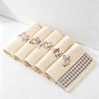 CouldNook Cotton Waffle Tea Towel - Rustic Cafe & Flora (Assorted Mix)