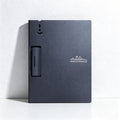 CouldNook Minimalist Matte A4 Clipboard - Premium Monochrome Writing Pad & File Holder