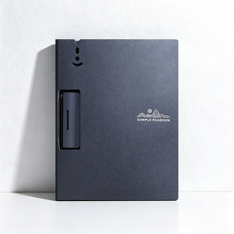 CouldNook Minimalist Matte A4 Clipboard - Premium Monochrome Writing Pad & File Holder