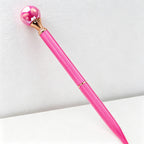 CouldNook Elegant Pearl Ballpoint Pen - Aesthetic Twist Metal Pen (1.0mm)