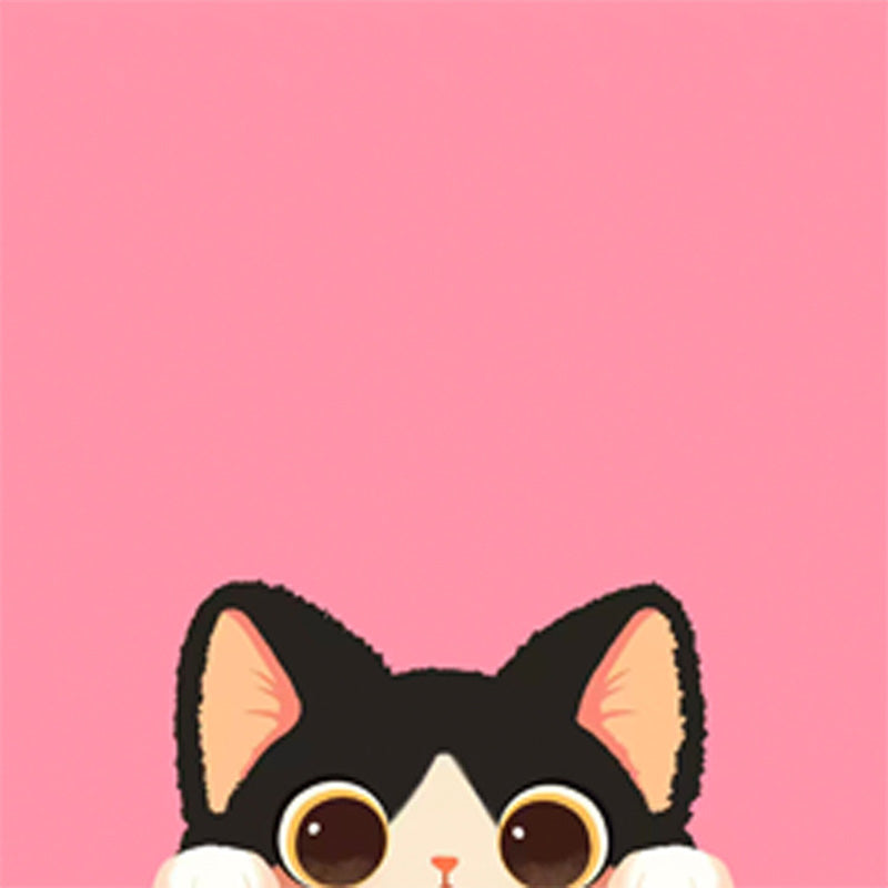 CouldNook Peeking Cat Sticky Notes - Cute Kawaii Desk Memo Pad