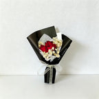 Mini Dried Flower Car Air Vent Clip, Preserved Fresh Flower Aromatherapy Diffuser with 2ml Perfume