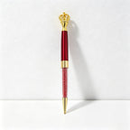 CouldNook Pen-Crown Top Retractable Metal Ballpoint Pen Cute Gift Pen for Students Office Wedding Favors