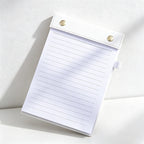 CouldNook Minimalist A5 Clipboard Notepad - Tear-Off Desk Memo Pad (150 Sheets)