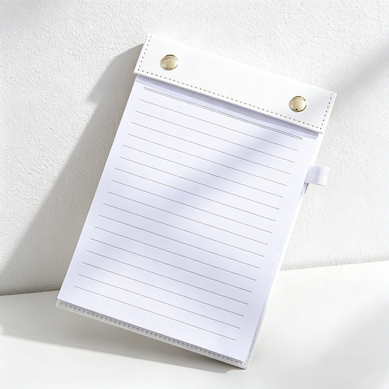 CouldNook Minimalist A5 Clipboard Notepad - Tear-Off Desk Memo Pad (150 Sheets)