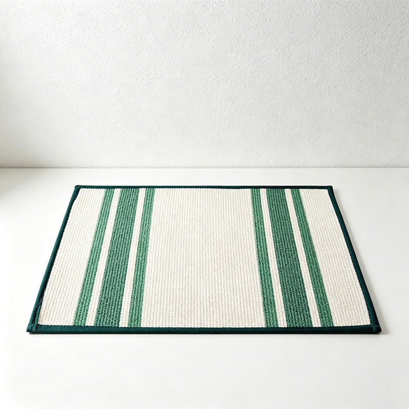 CouldNook Woven Cotton Placemat - Classic French Stripe Dining Mat