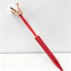 CouldNook Pen-Large Diamond Top Crystal Glitter Retractable Ballpoint Pen Custom Logo Gift Pen for Office Advertising