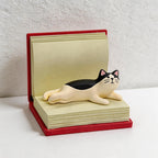 CouldNook Cute Cat & Bread Resin Phone Stand - Kawaii Desk Holder