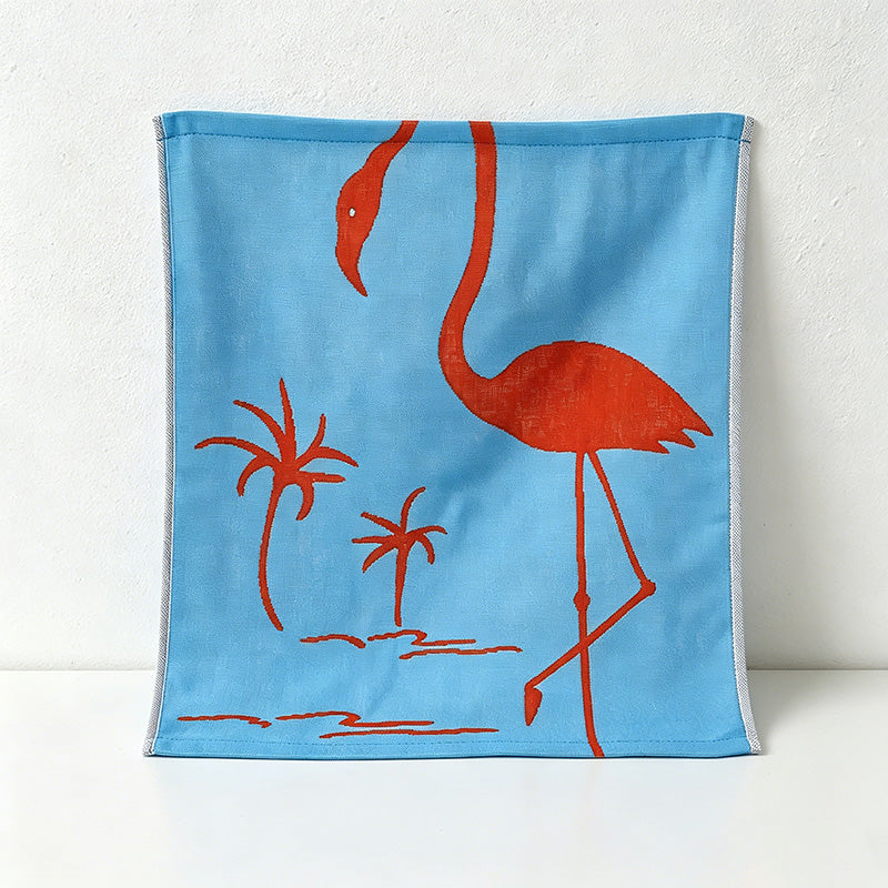 CouldNook Pure Cotton Gauze Cartoon Square Towel - Cute Absorbent Handkerchief