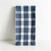 Blue Base with White Plaid / One Size