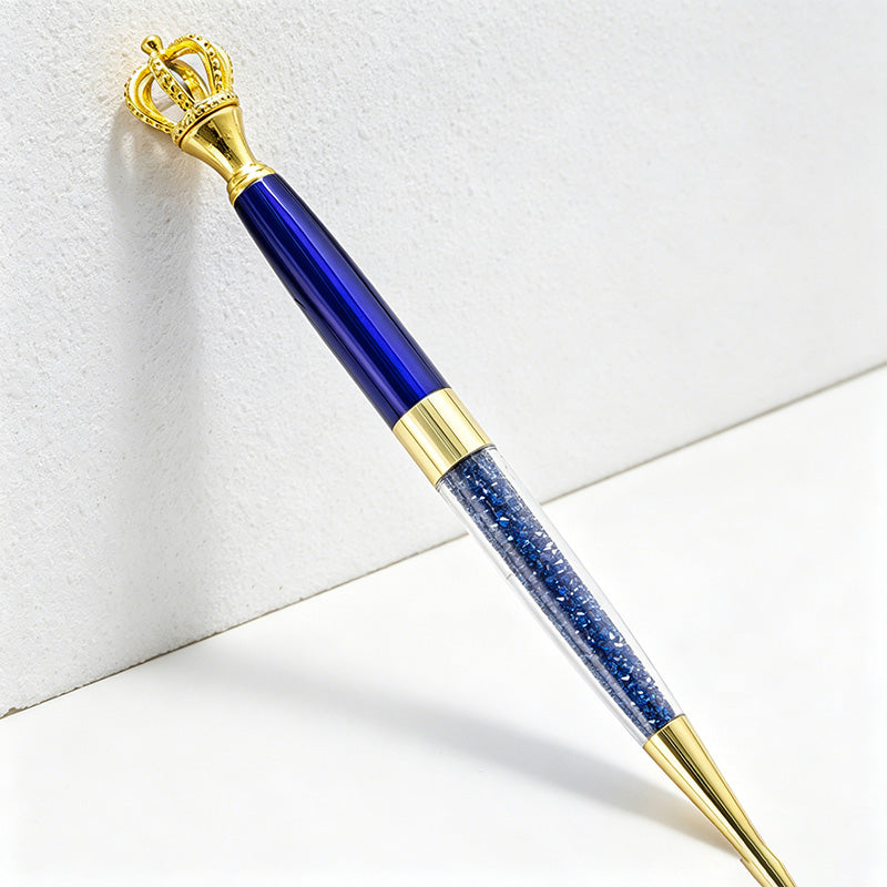 CouldNook Pen-Crown Top Retractable Metal Ballpoint Pen Cute Gift Pen for Students Office Wedding Favors