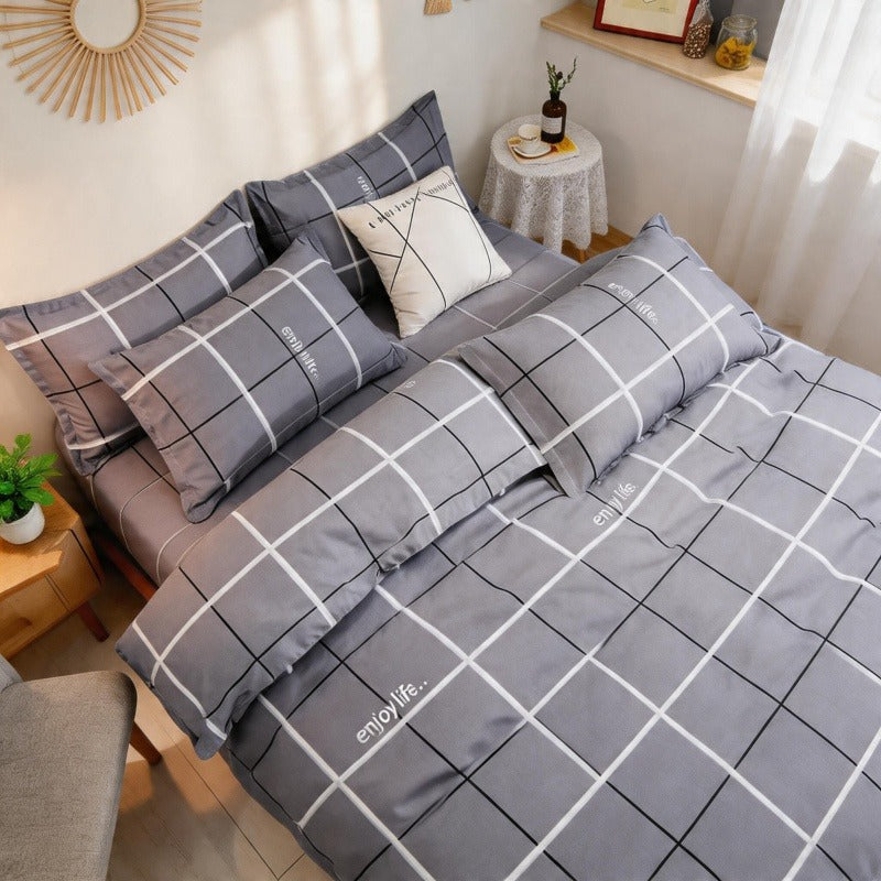 CouldNook Duvet Cover-Floral Print Ultra Soft Skin-Friendly Bedding