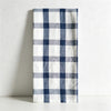 White Base with Blue Plaid / One Size