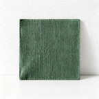 CouldNook Solid Cotton Linen Coaster - Minimalist Japandi Drink Mat