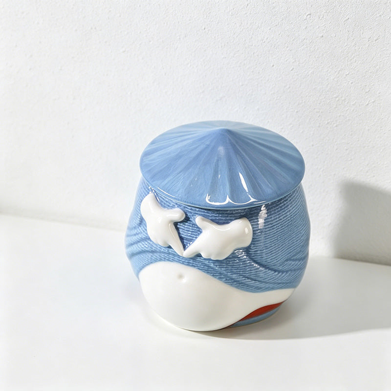 CouldNook Scented Candles - Loving Heart Ceramic Jar Candle