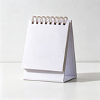CouldNook 2026 Desk Calendar - 2026 Minimalist Gold Foil English Standing Calendar