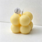 CouldNook Mini Bubble Cube Scented Candle - Pastel Morandi Aesthetic Decor